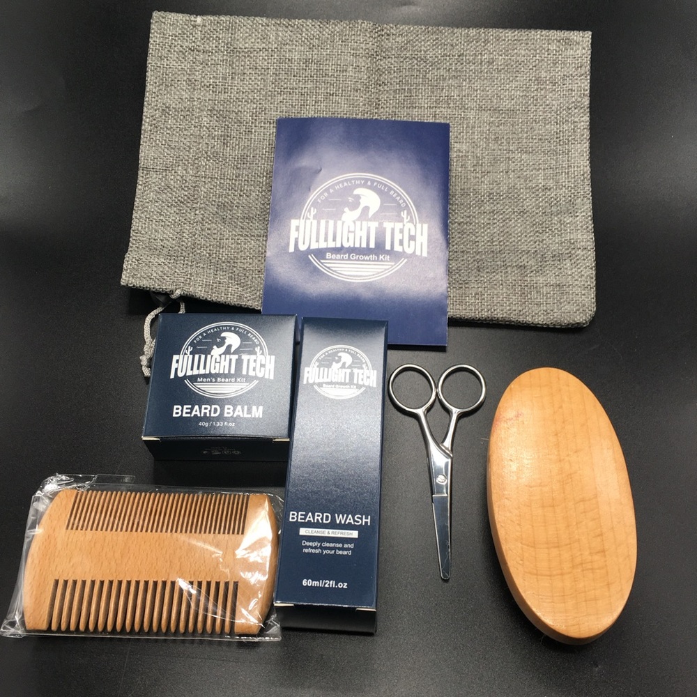 Fulllight Tech Beard Growth Kit *For A Healthy & Full Beard,Products Unopened